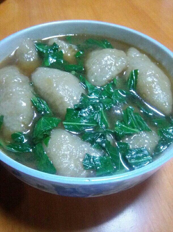 小厨房大世界jx做的山粉饺衢州特色小吃