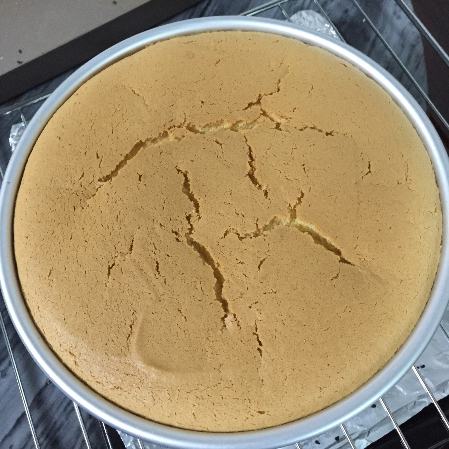 《Tinrry+》戚风蛋糕（6寸配方）（基础、超详细教程）