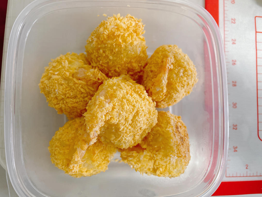 拉丝芝士土豆虾球—巨好吃（烤箱版）
