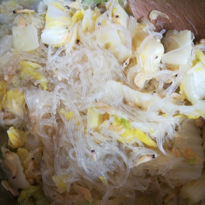 虾米粉丝烩大白菜