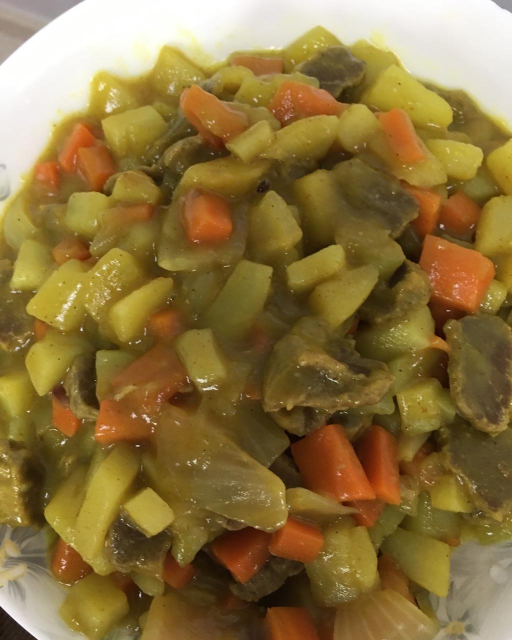 堂妈教你做咖喱牛肉饭