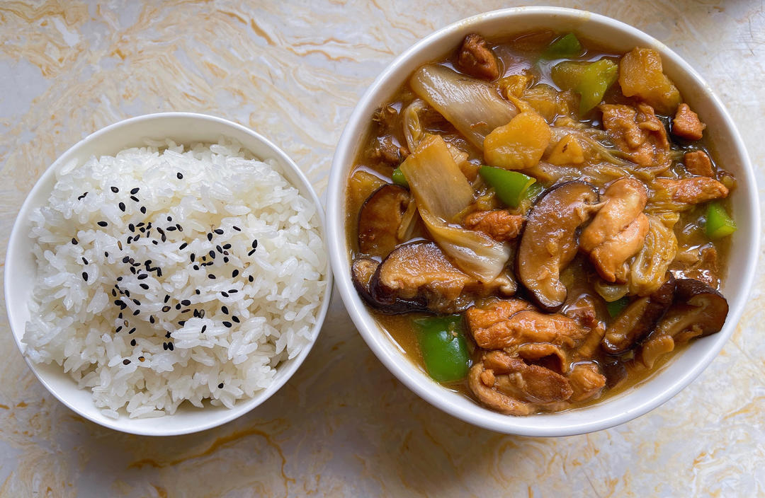 秒杀饭馆味道的【黄焖鸡米饭】