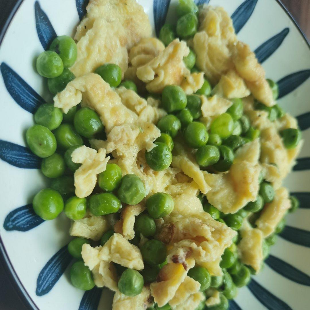 豌豆炒鸡蛋