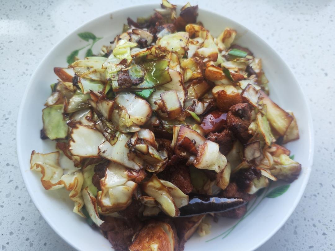 甘蓝炒肉
