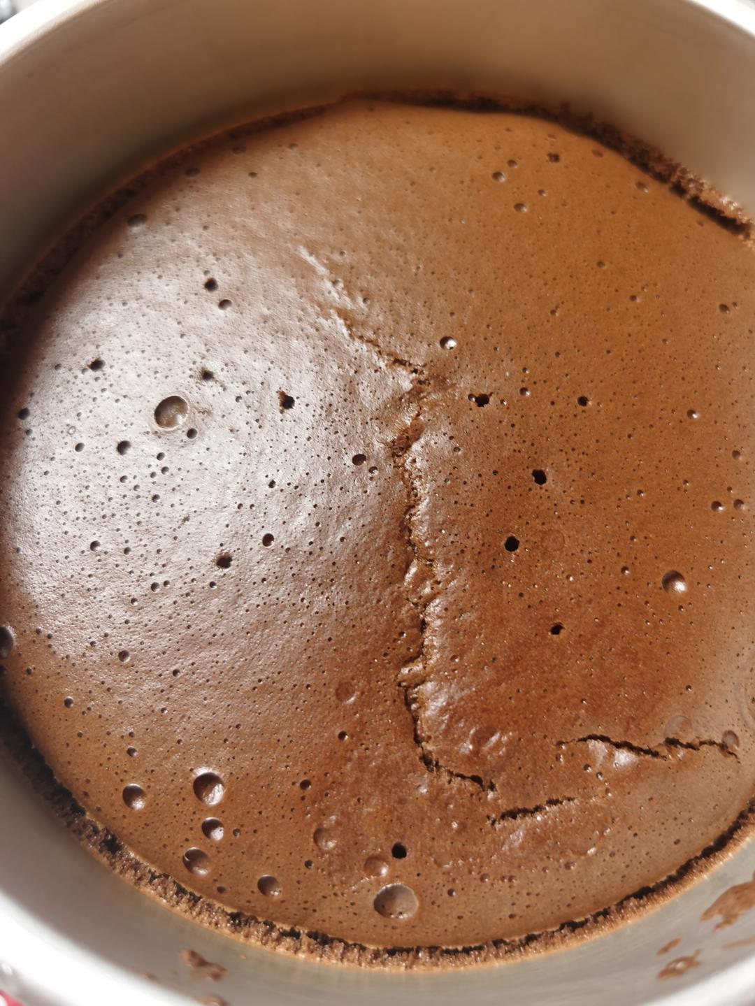 空气炸锅蛋糕 戚风（6寸超详细打蛋/脱模步骤）