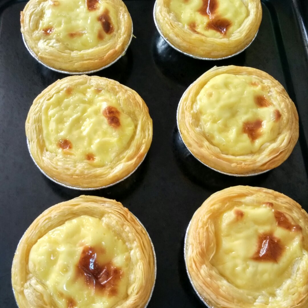 超完美味道超正的蛋挞配方，比KFC的还要嫩还要香~做过最好吃的蛋挞配方