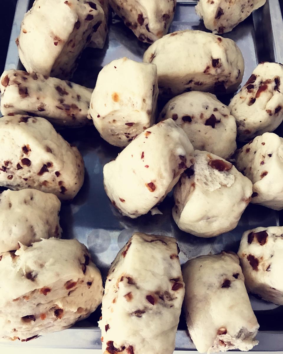 刀切枣馒头～超级简单又美味