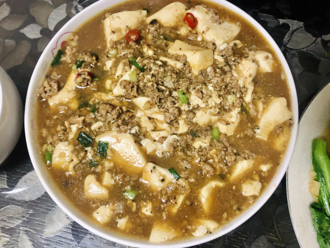 肉末嫩豆腐｜嫩滑口感爽口！这道快手菜超级下饭！！（减脂少油版）