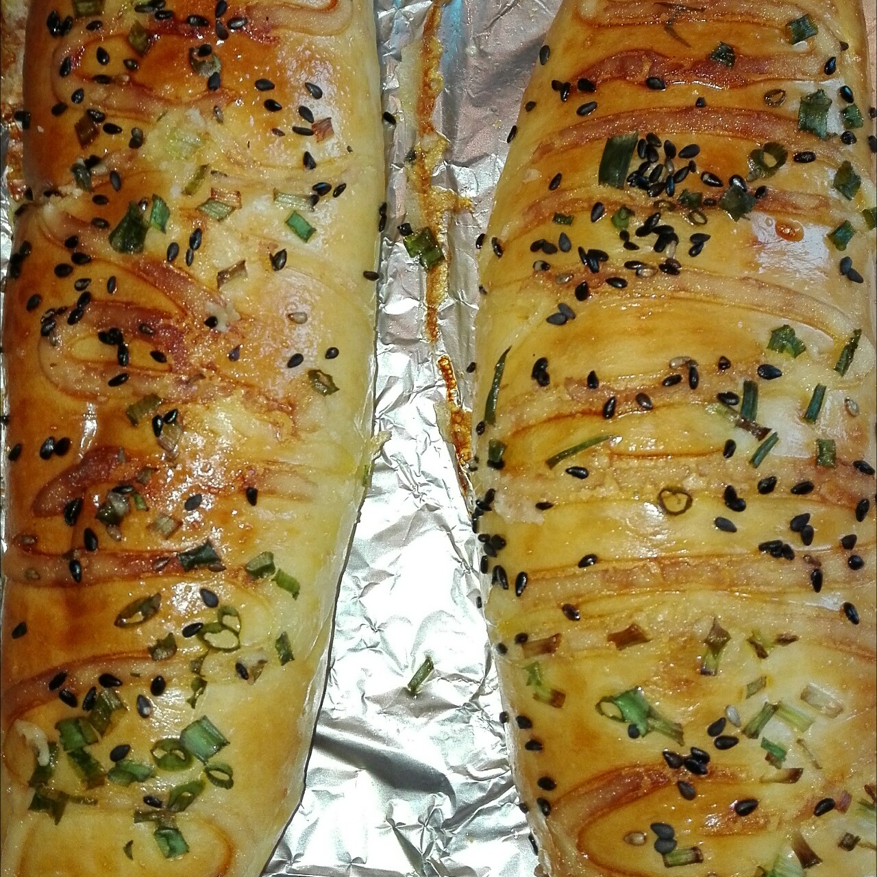 火腿肠早餐面包（一次发酵法）