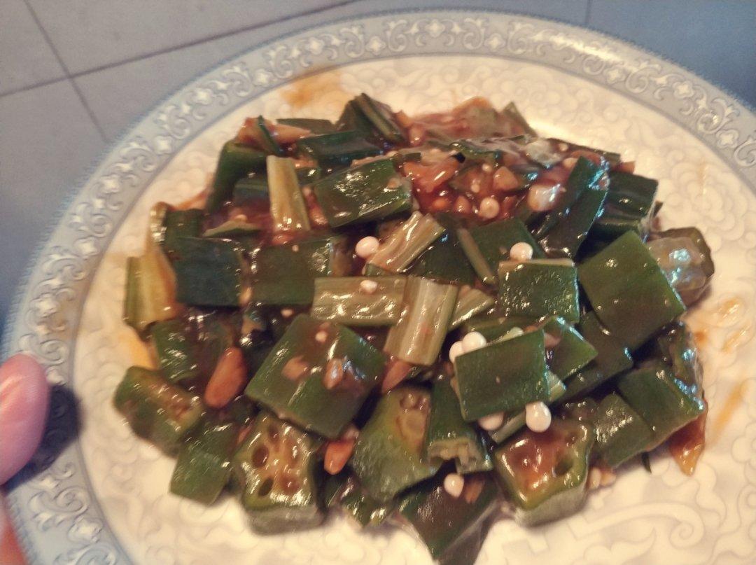 秋葵最好吃的做法，蒜香秋葵