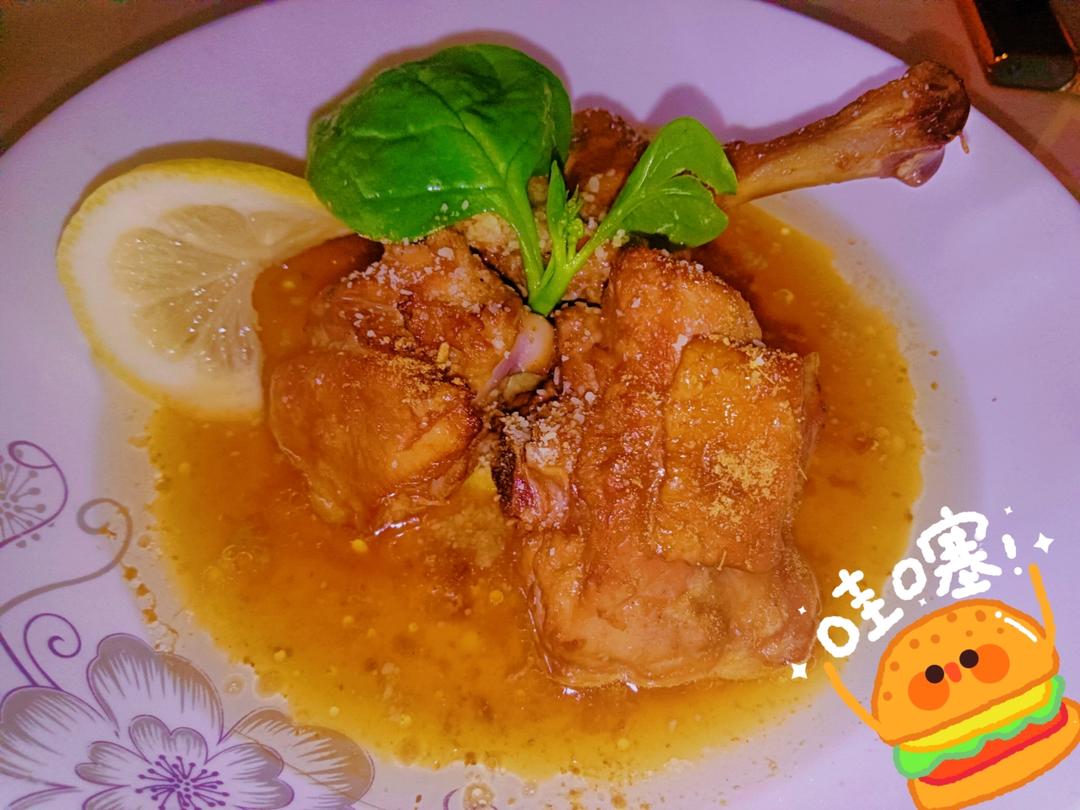 巨满足蜜汁烤鸭腿（鸡腿也可）