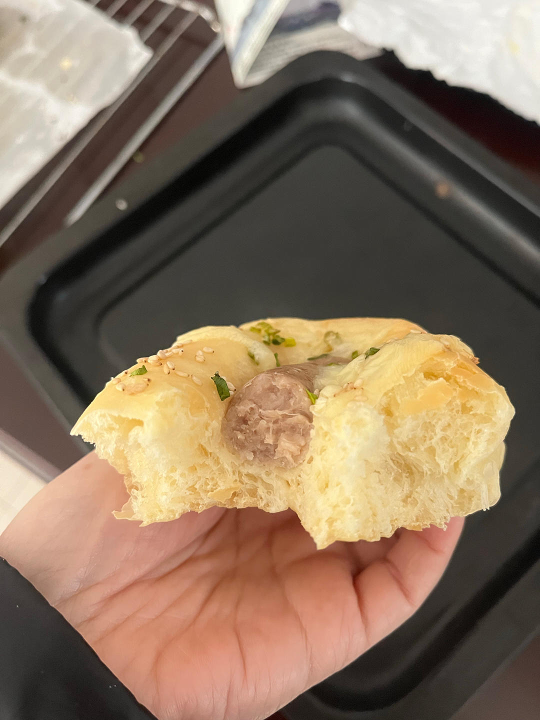 纯奶手撕吐司的做法 步骤1
