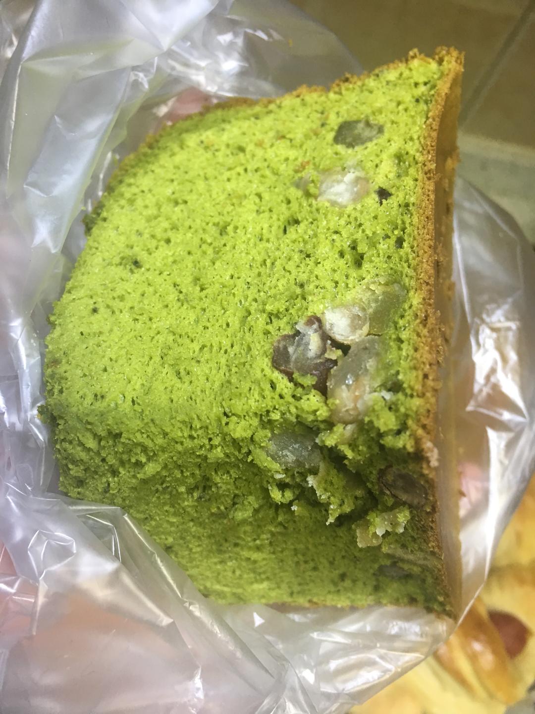 抹茶蜜豆戚风蛋糕的做法 步骤8