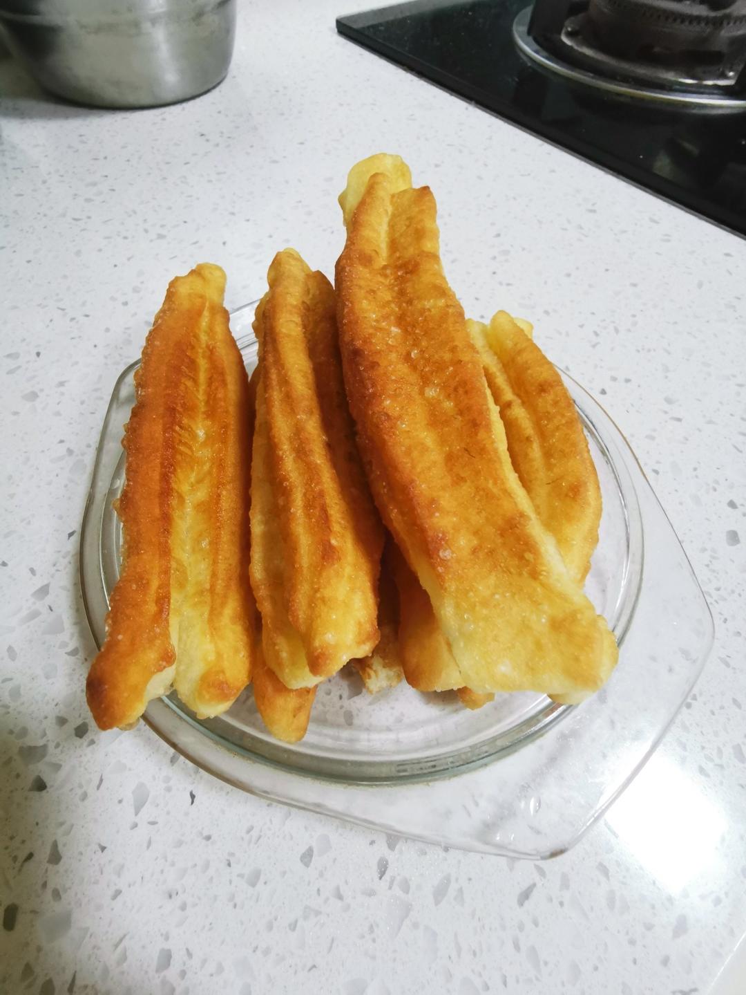 快手早餐～自制油条（酵母版，不含泡打粉、膨松剂）