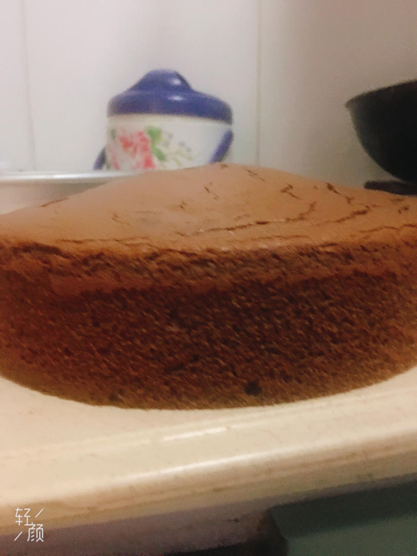 双倍浓郁不消泡巧克力戚风