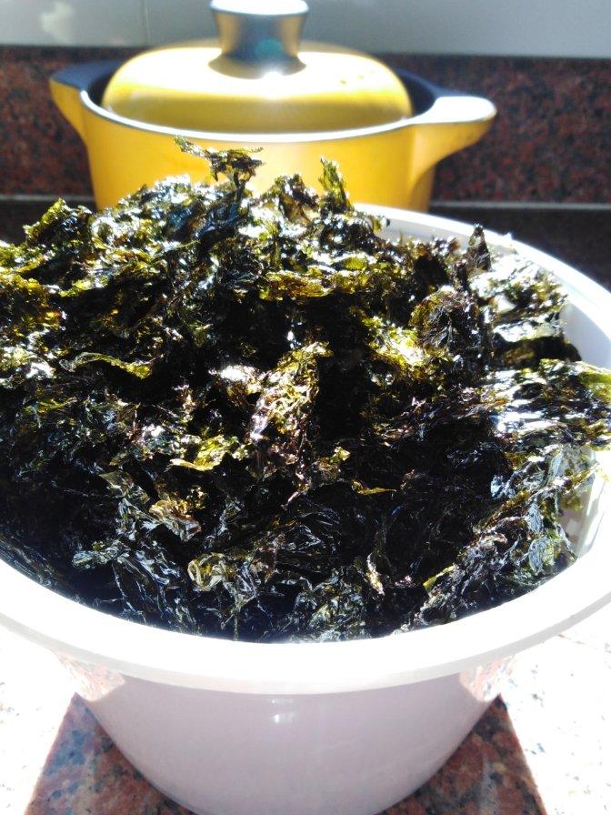 电饭锅烤紫菜