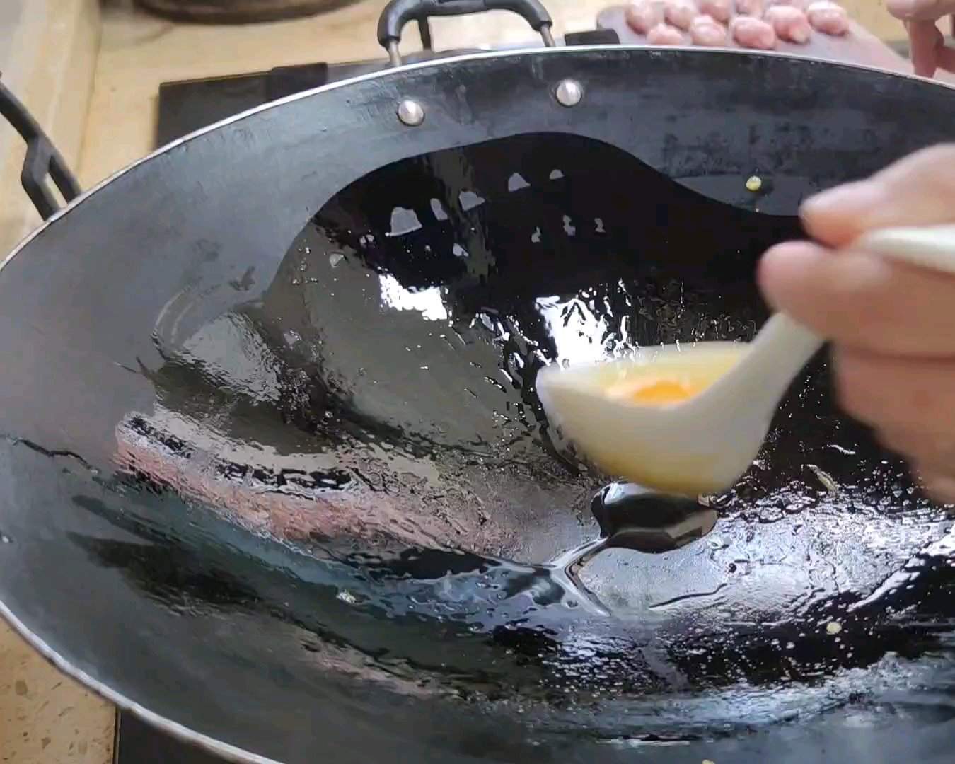 客家百酿之酿蛋（蛋饺）-简单少量材料做成一道菜的做法 步骤4