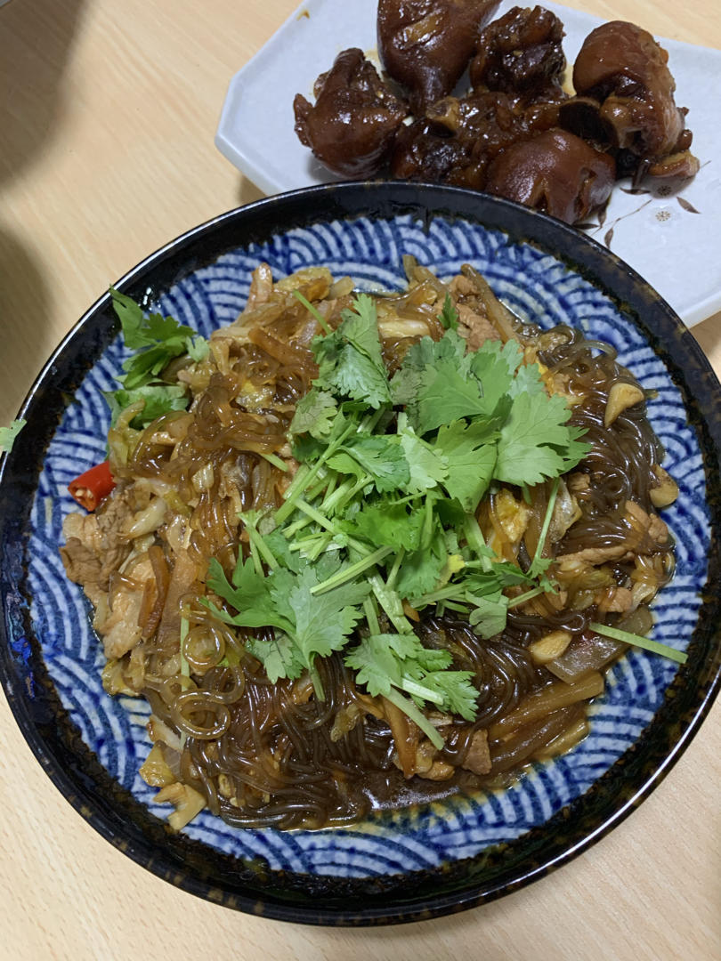 泡菜苕粉肉丝