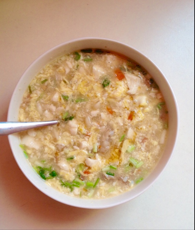 肉糜豆腐蛋花羹