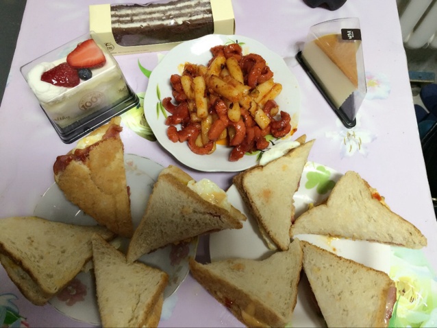 简单易做火腿三明治