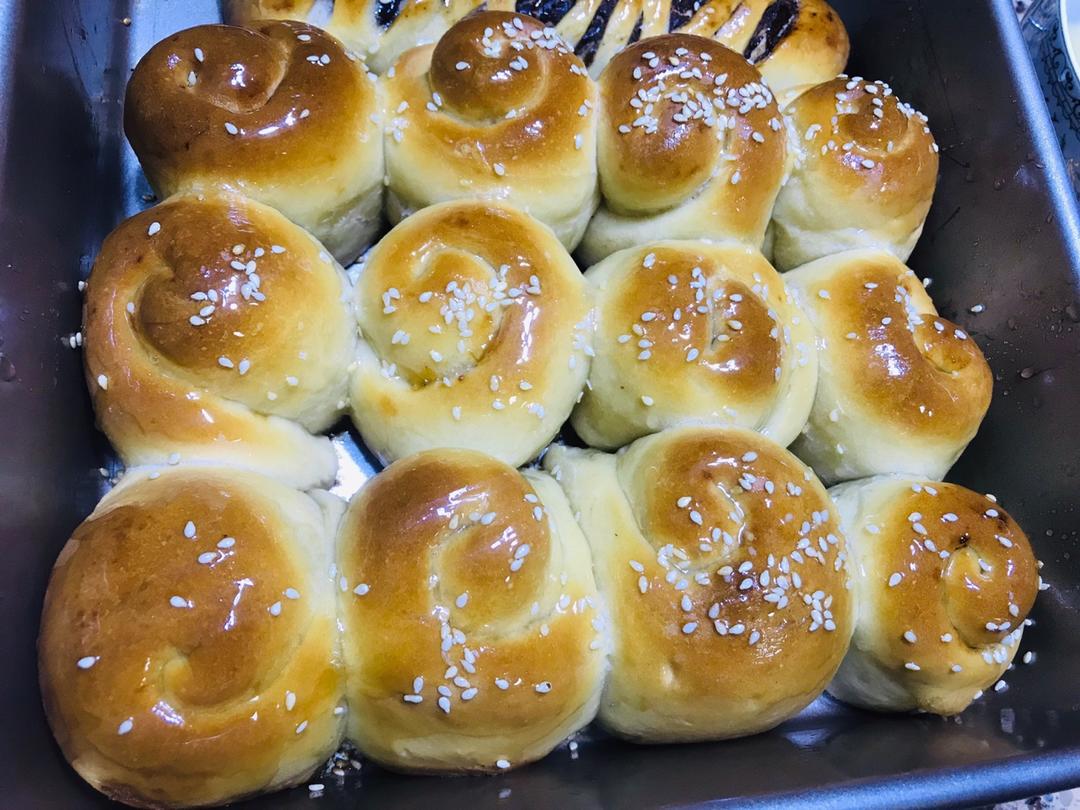 脆底蜂蜜小面包