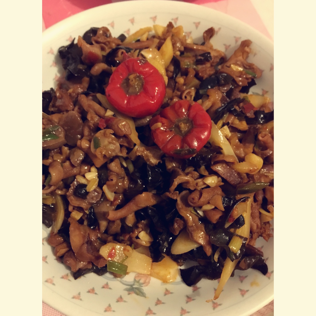 泡椒鸡杂