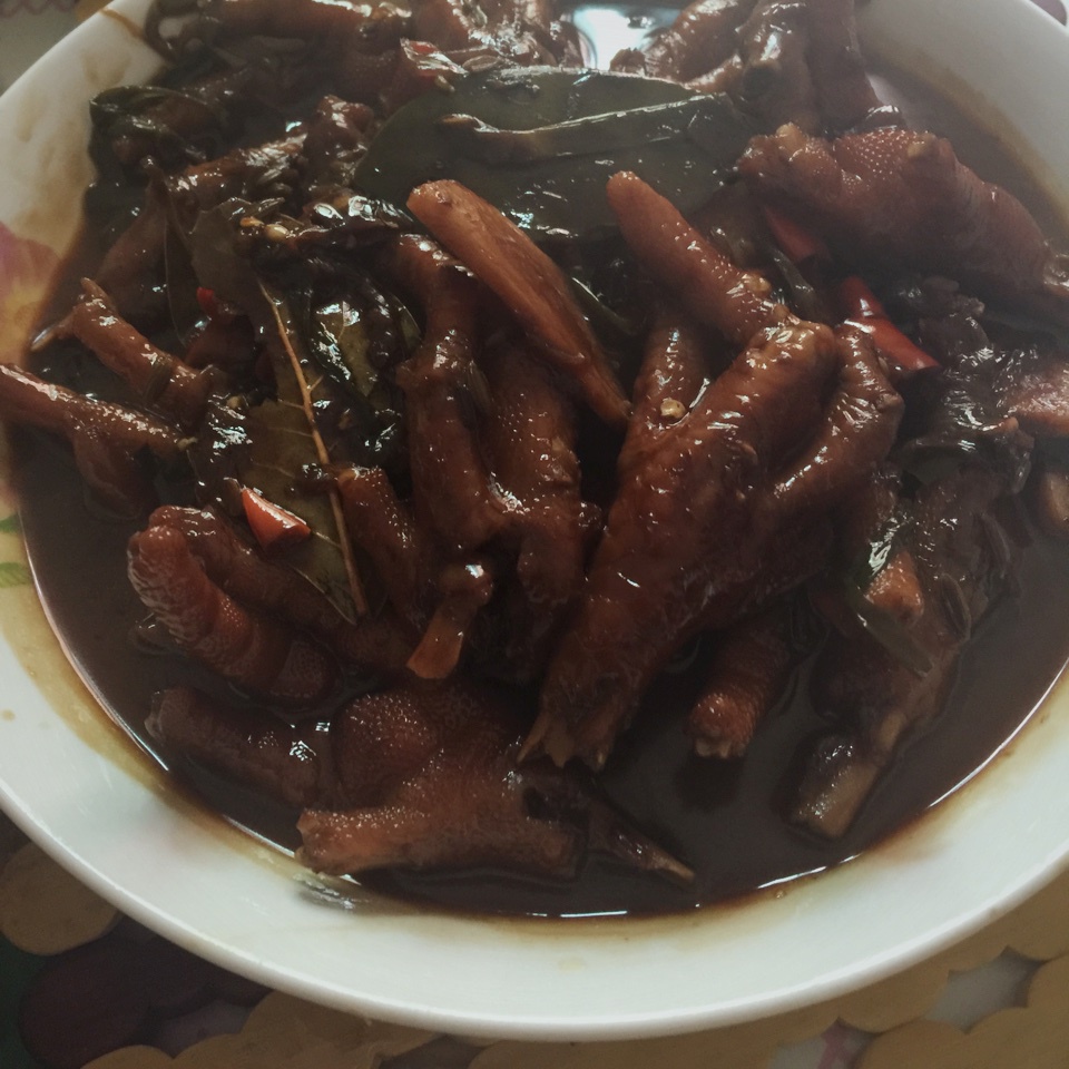 香辣卤鸡爪