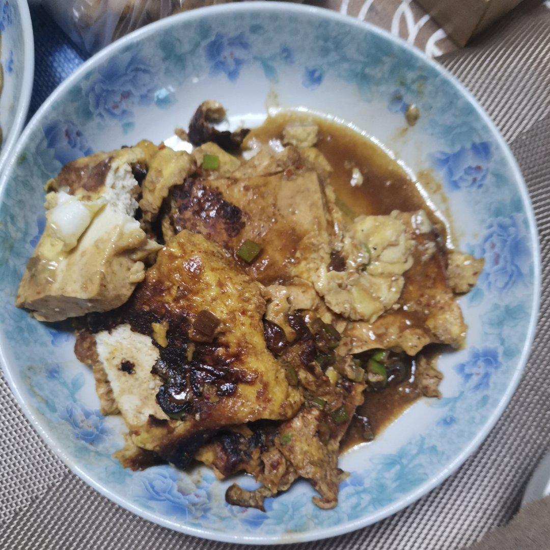锅塌豆腐【鸡蛋豆腐】软嫩嫩的不限季早午餐，5分钟轻松做！