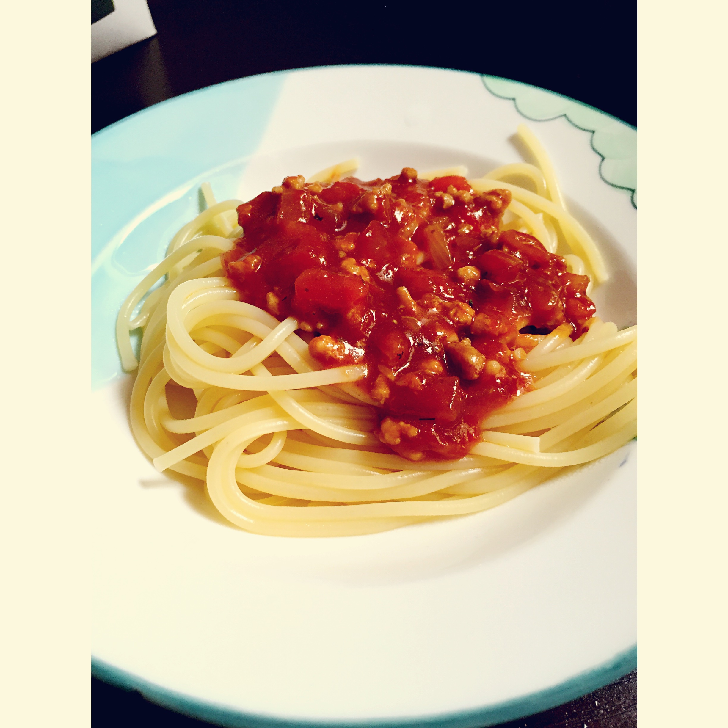 番茄肉酱意大利面