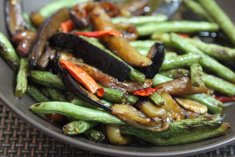 茄子豆角