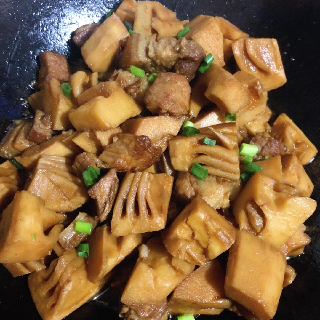 ss_pier做的毛笋烧肉