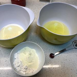 蜜桃奶冻卷（粉色/桃子蛋糕卷）的做法 步骤3
