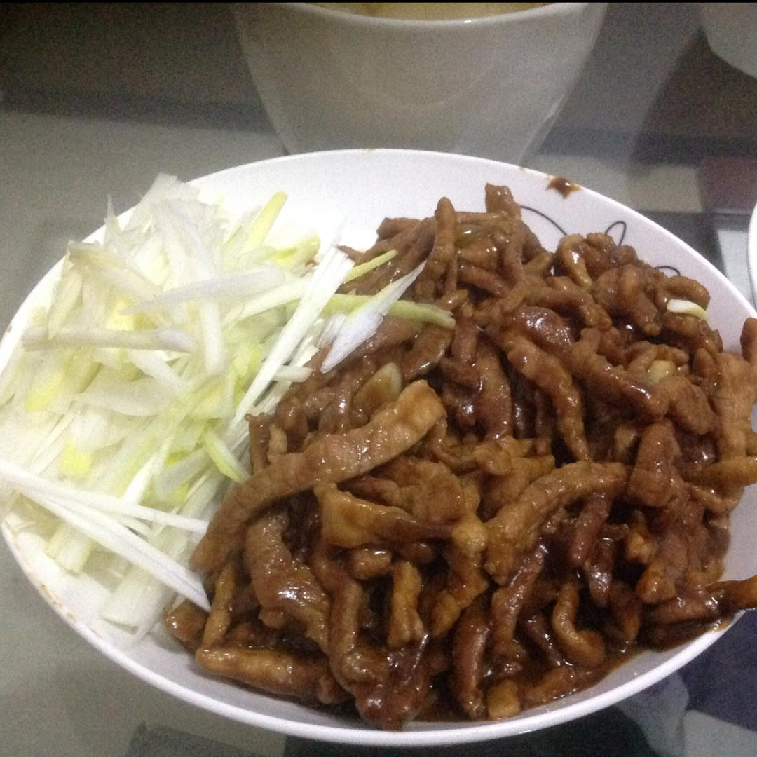 京酱肉丝