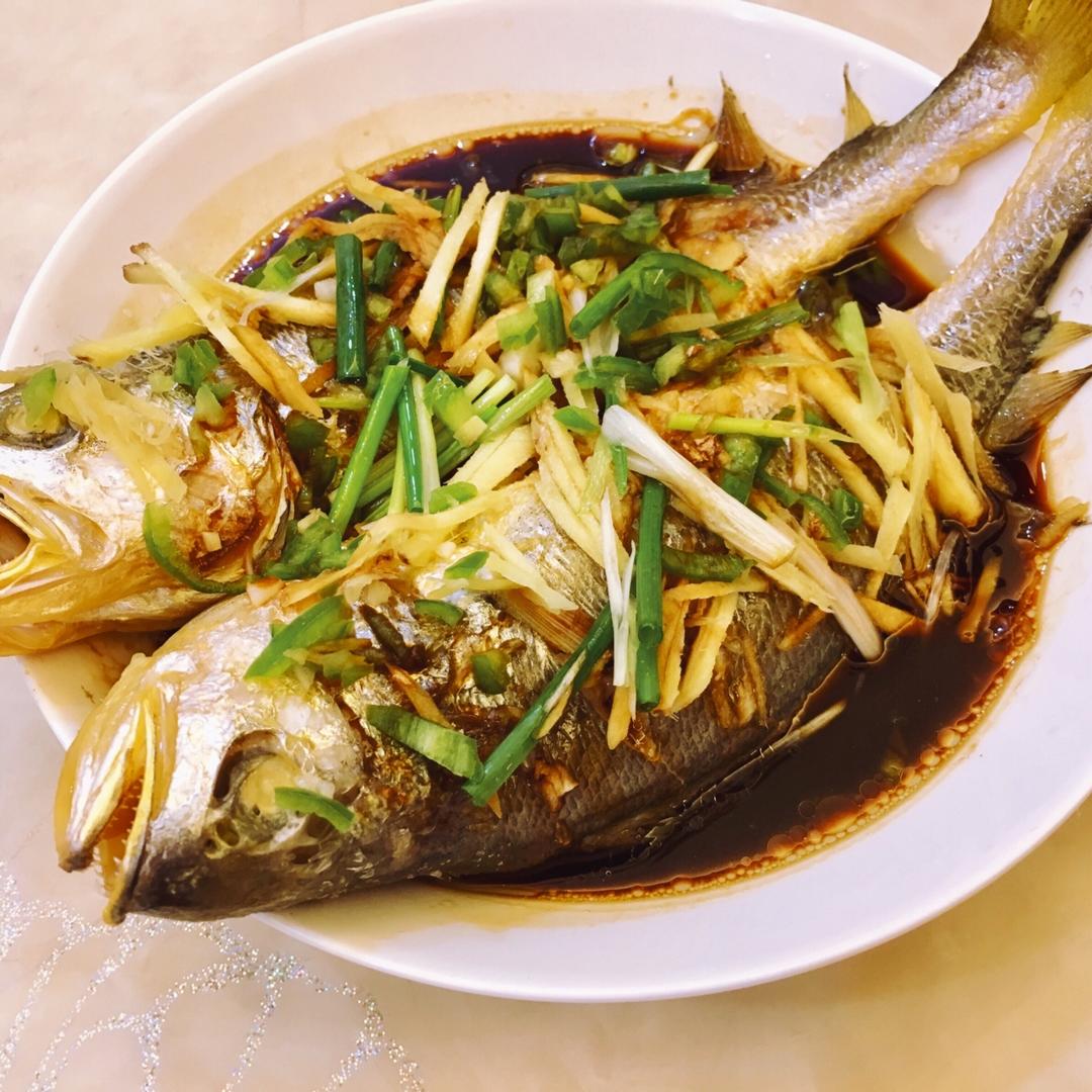 kawing_ching做的清蒸黄花鱼