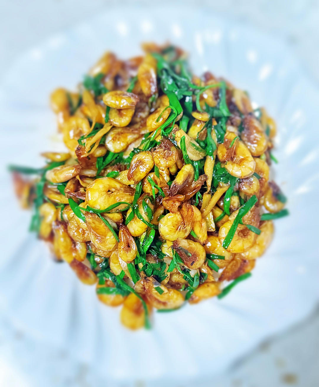 韭菜炒河虾，鲜美极了！一定要试一次