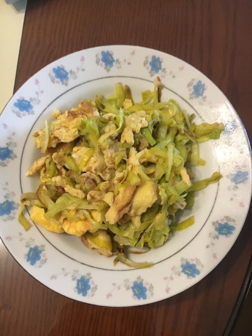 韭黄炒蛋