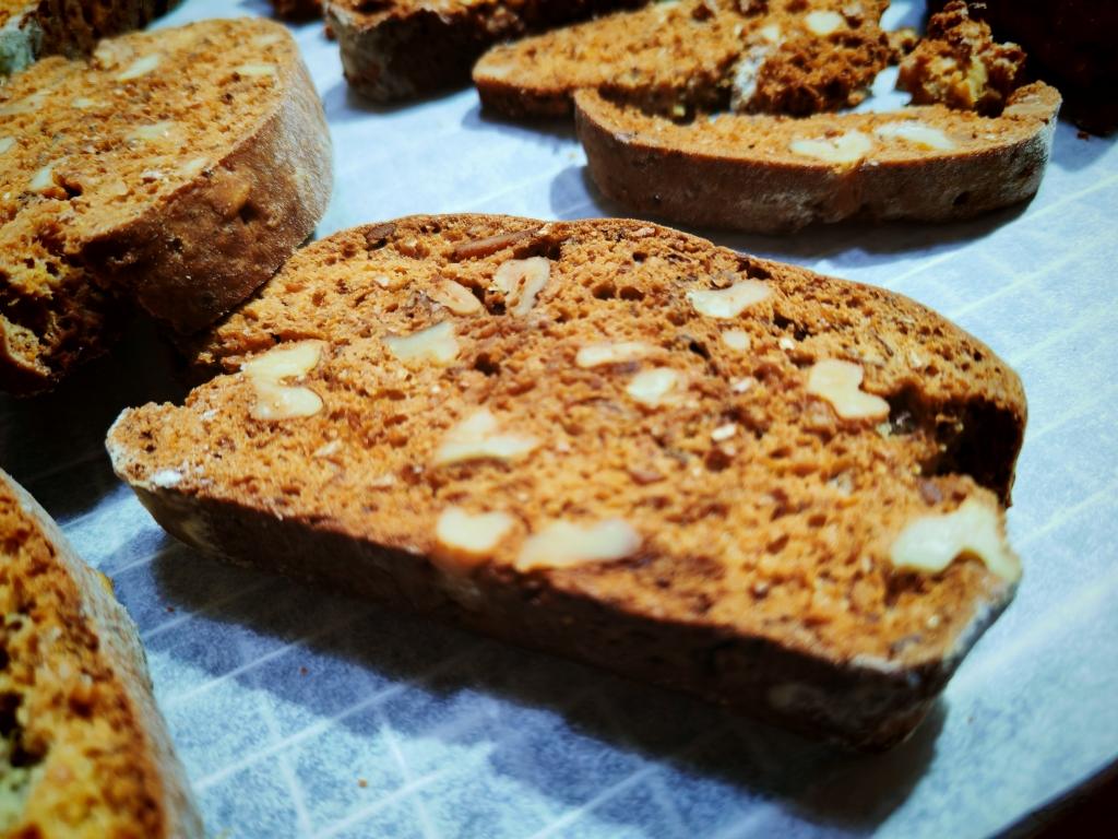 全麦咸蛋黄杏仁意式脆饼Biscotti——低卡超香吃网红【低卡小食】