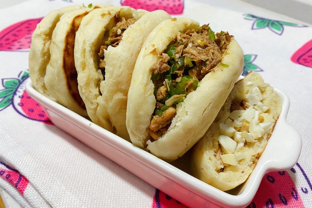 肉夹馍(白吉馍的制作)