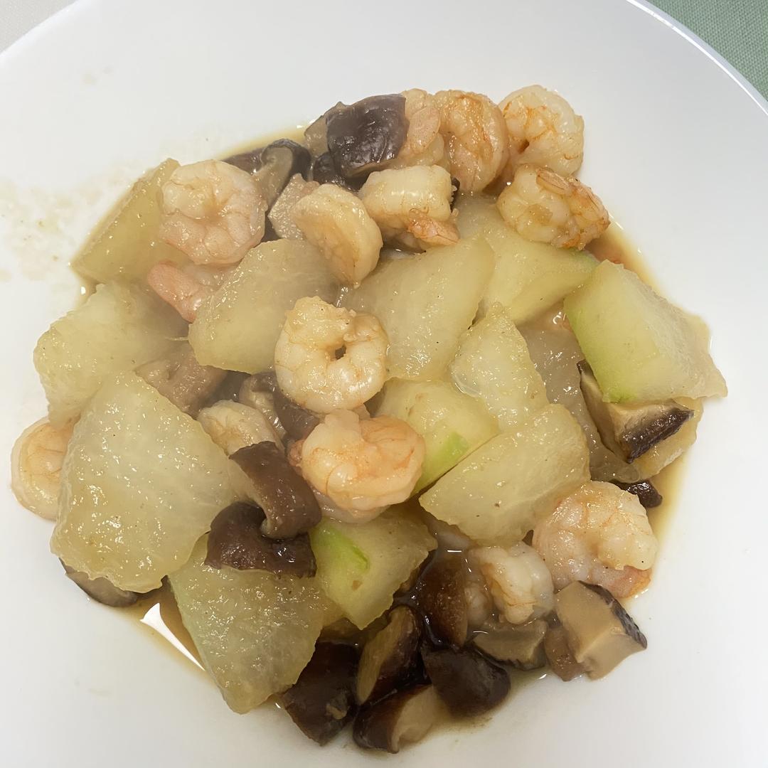 虾仁冬瓜香菇的做法