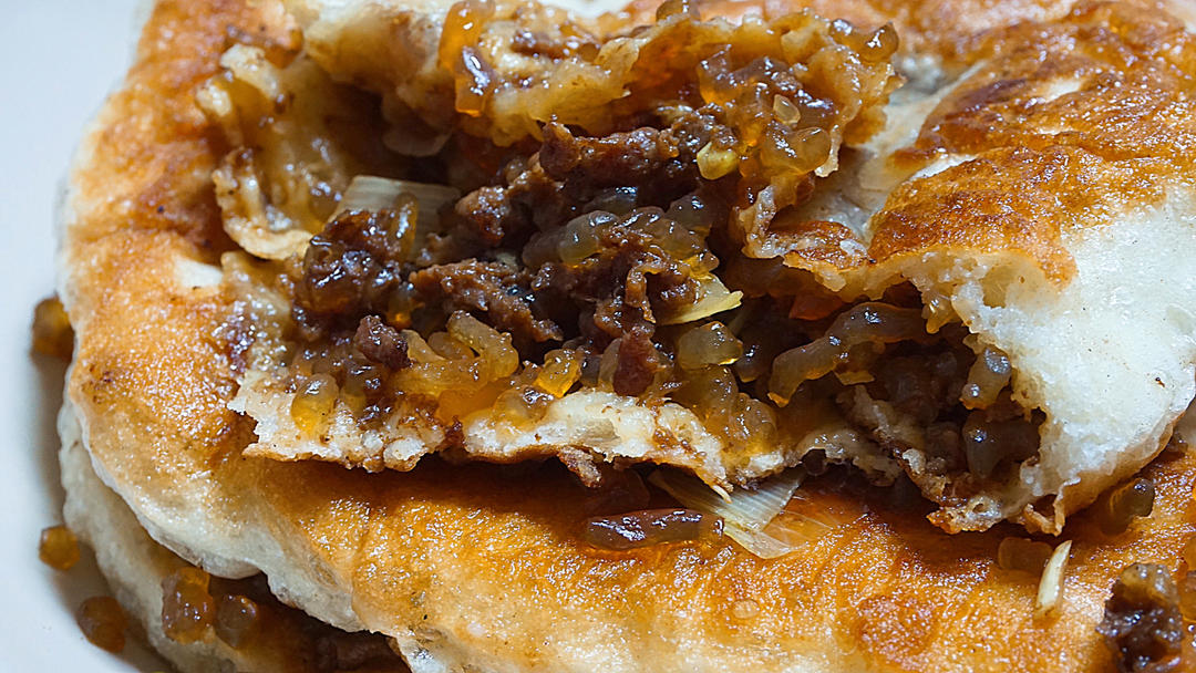 超喧软的馅饼，冷了也不会变硬，全程不用揉面