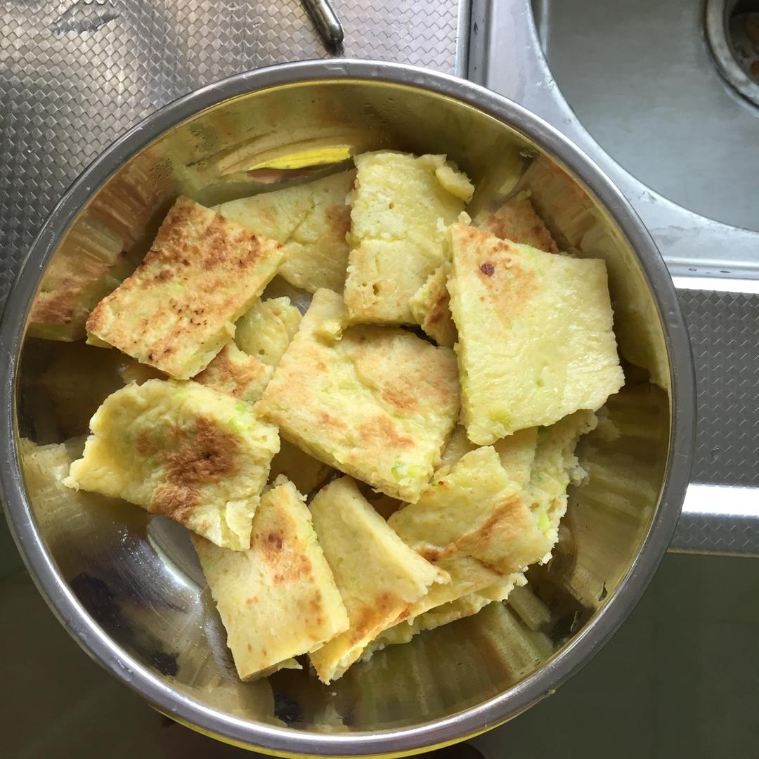 西葫芦煎蛋(低卡营养快手早餐)