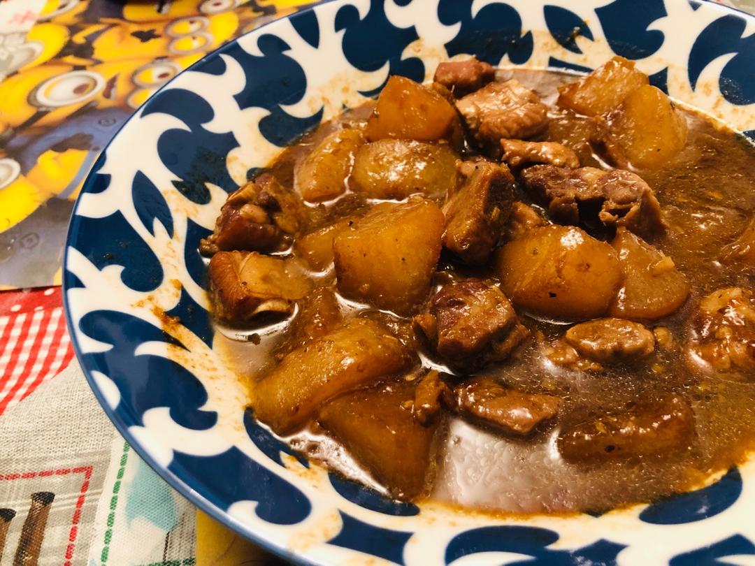 萝卜焖排骨