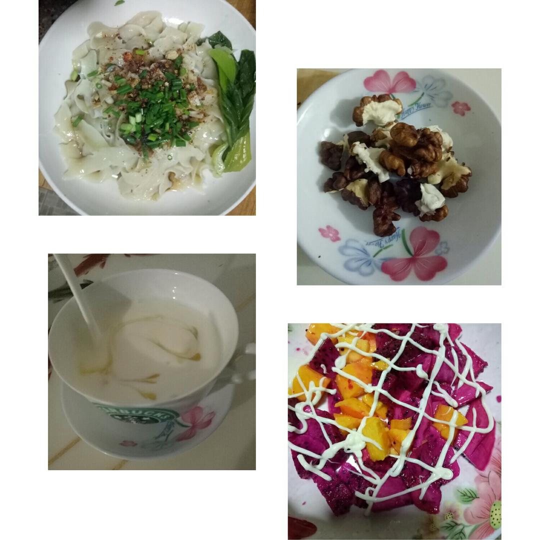 小学生的一周早餐