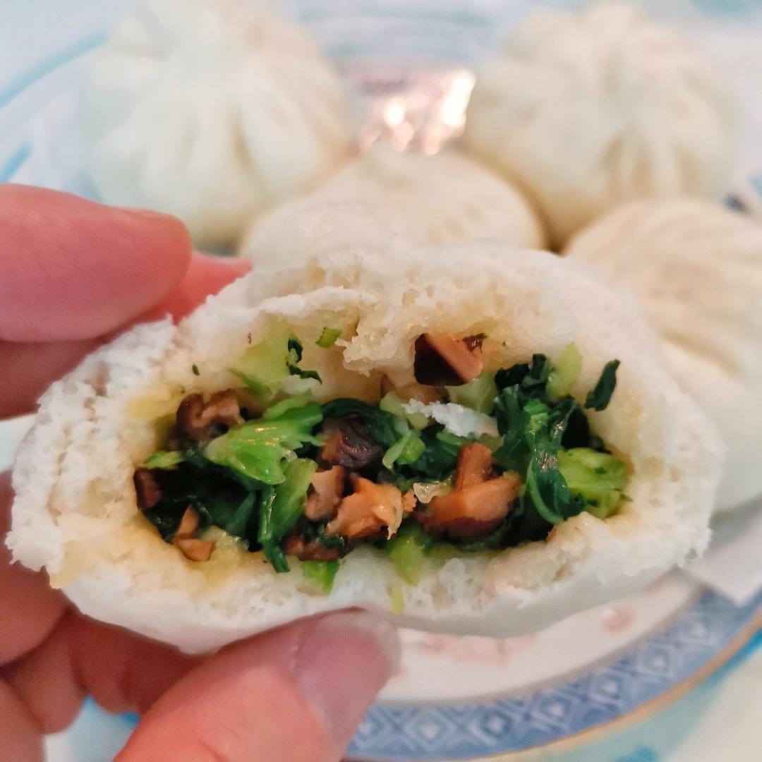 节省一半时间的大包子（另付翠绿菜包子，肉包子，腹黑包子食谱）