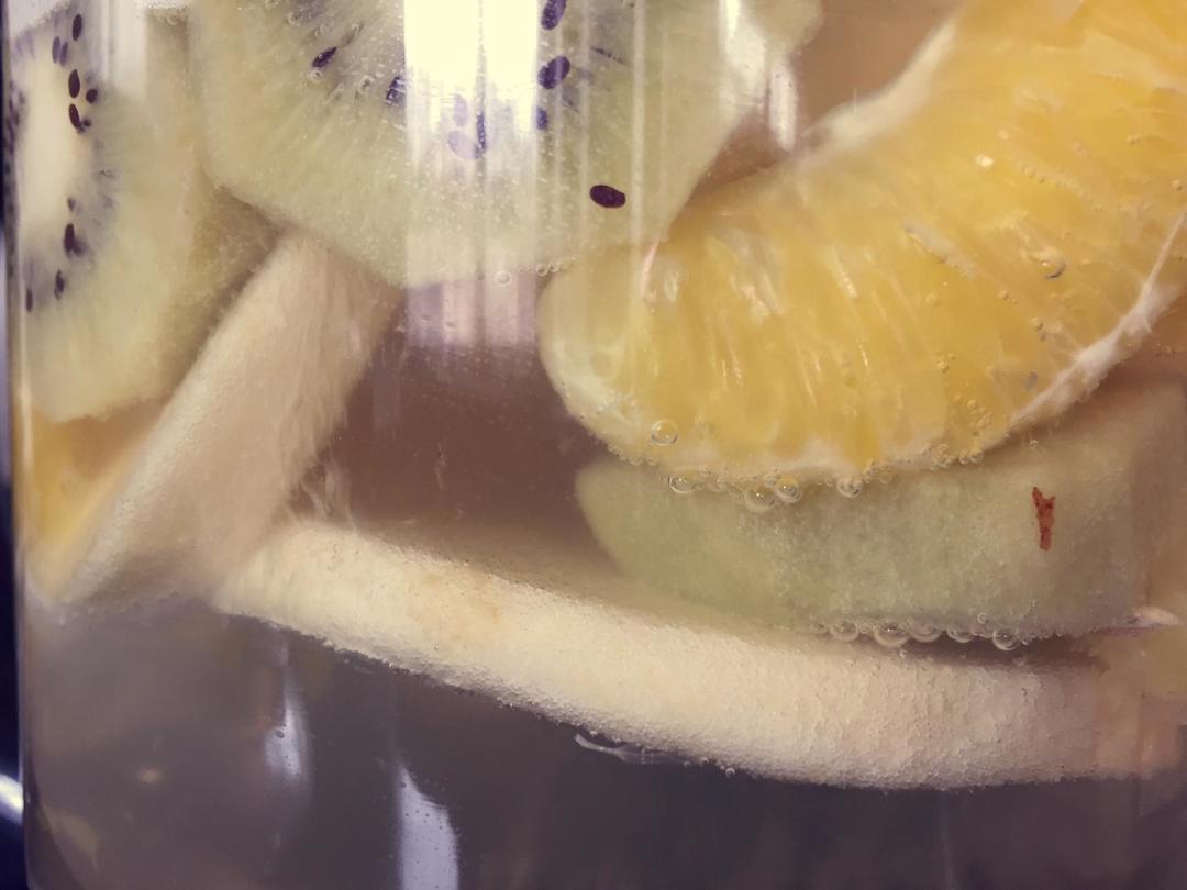 综合水果茶的做法