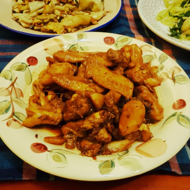 米酒鸡翅