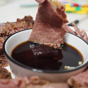 高压锅版酱牛肉的做法 步骤14