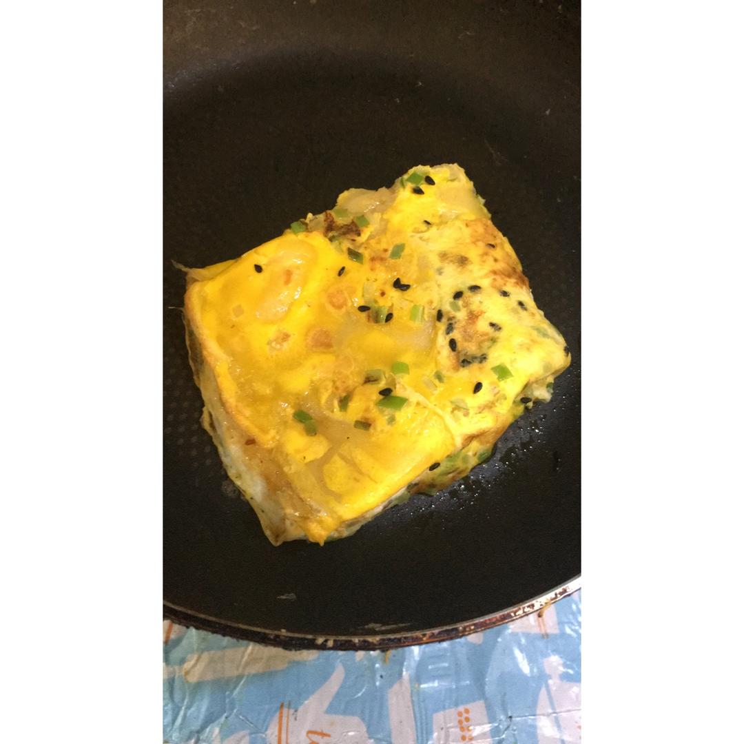 蛋饼（快手版适合当早餐）