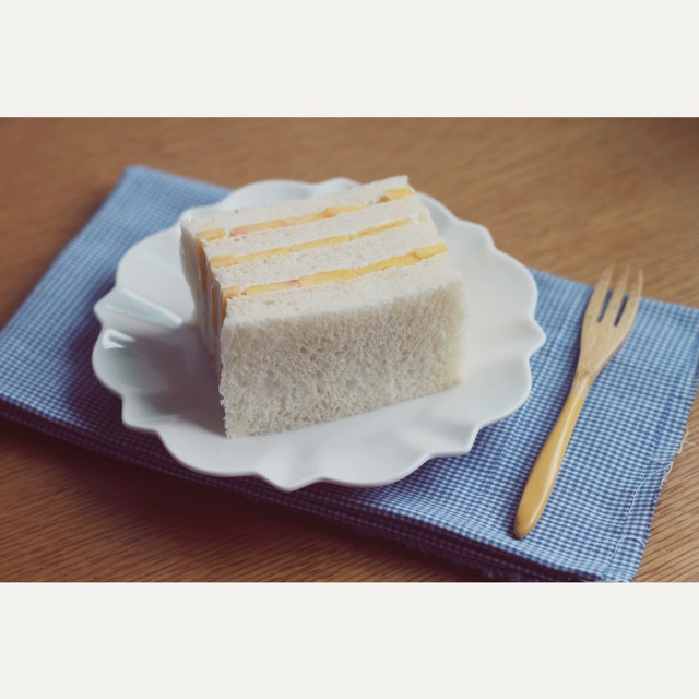 【曼食慢语】水果奶油三明治