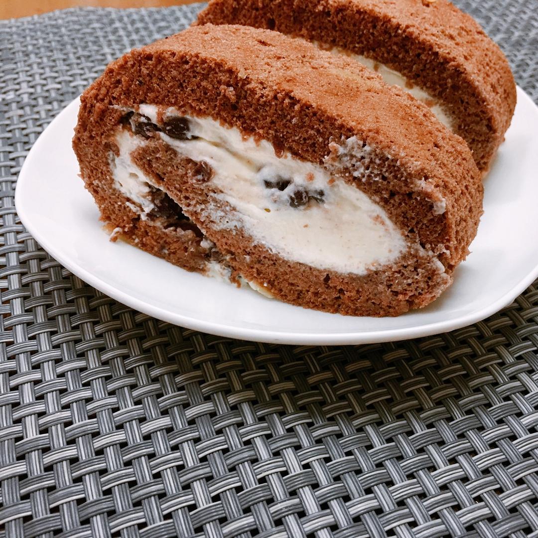 超萌长颈鹿蛋糕卷